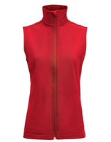 James Harvest Ladies Valley Vest — Red
