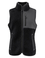 James Harvest Kingsley Vest Ladies — Black