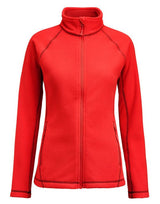 James Harvest Ladies Zion Fleece — Red