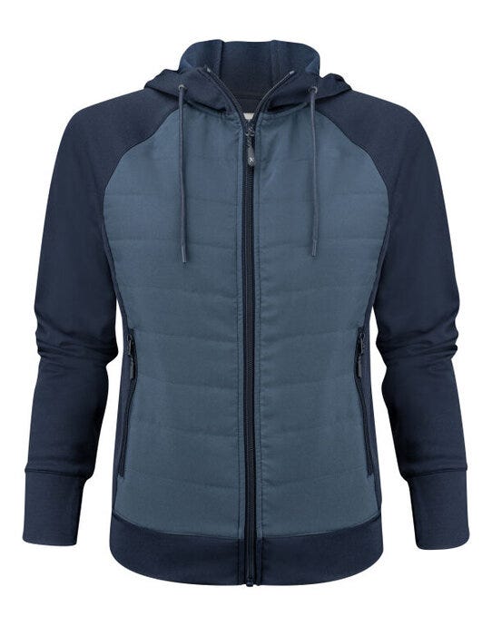 James Harvest Keyport Ladies Hood Sweat
