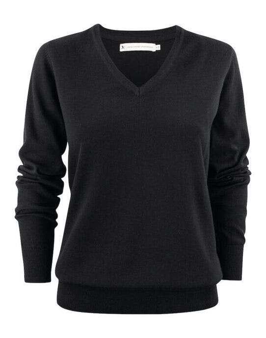 James Harvest Ashland V-Neck Ladies Knit