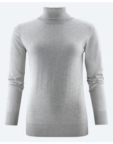 James Harvest Ashland Ladies Turtle Neck — Grey Melange