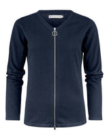 James Harvest Ladies Knitted Cardigan — Navy