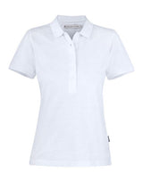James Harvest Neptune Ladies Polo — White
