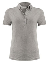 James Harvest American Ladies Polo — Grey Melange