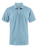 James Harvest Sunset Regular Polo — Light Turquoise