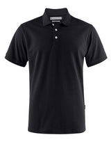 James Harvest Sunset Regular Polo — Black
