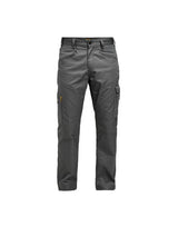Jobman Service Trousers Stretch — Dark Grey/Black