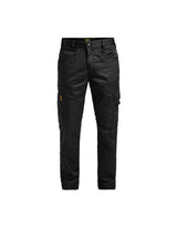 Jobman Service Trousers Stretch — Black