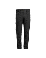 Jobman Service Trousers 4-Way Stretch — Black