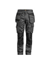 Jobman Craftsman Trousers Stretch — Dark Grey/Black