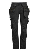 Jobman Womens Craftsman Trousers Stretch — Black