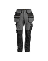 Jobman Craftsman Trouser 4-Way Stretch — Dark Grey/Black