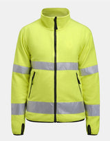 Jobman Fleece Jacket Hi-Vis — Yellow