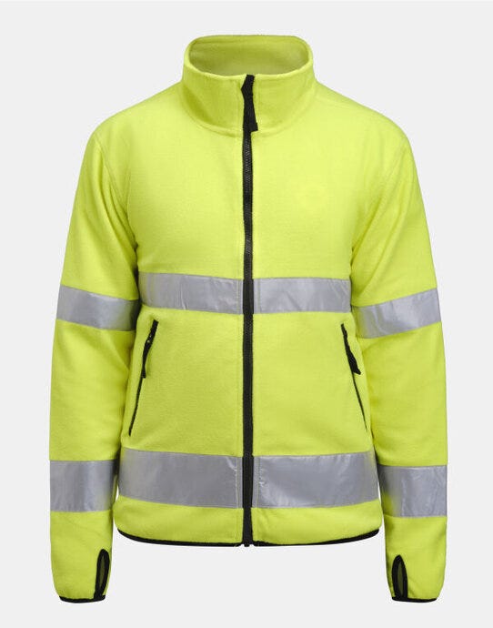 Jobman Fleece Jacket Hi-Vis