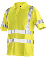 Jobman Polo Shirt Hi-Vis — Yellow