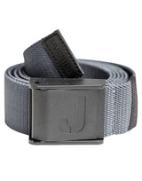 Jobman Stretch Belt "No Scratch" 120cm — Dark Grey