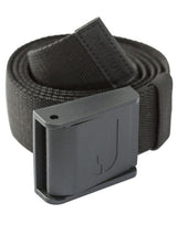Jobman Stretch Belt "No Scratch" 120cm — Black