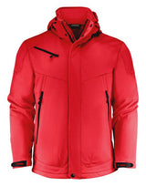 Printer Essentials Men Skeleton Softshel — Red