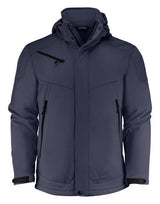 Printer Essentials Men Skeleton Softshel — Navy