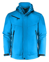 Printer Essentials Men Skeleton Softshel — Ocean Blue