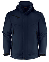 Printer Essentials Men Skeleton Softshel — Dark Navy