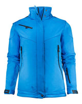 Printer Ladies Skeleton Softshell Jacket — Ocean Blue