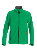 Printer Mens Trial Softshell Jacket — Fresh Green
