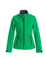 Printer Ladies Trial Softshell Jacket — Fresh Green