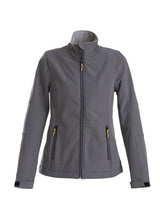 Printer Ladies Trial Softshell Jacket — Steel Grey