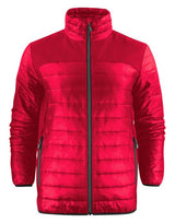 Printer Mens Expedition Jacket — Red