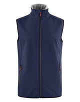 Printer Mens Trial Vest — Navy