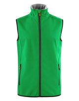 Printer Mens Trial Vest — Fresh Green