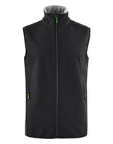 Printer Mens Trial Vest — Black