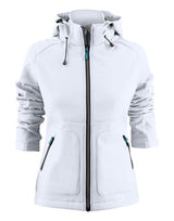 Printer Ladies Karting Jacket — White