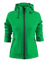 Printer Ladies Karting Jacket — Fresh Green