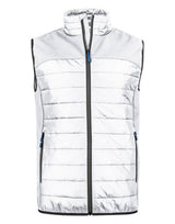 Printer Mens Expedition Vest — White