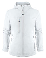 Printer Ladies Hiker Jacket — White