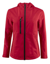 Printer Ladies Hiker Jacket — Red