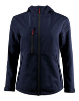 Printer Ladies Hiker Jacket — Navy