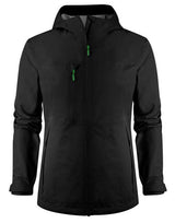 Printer Ladies Hiker Jacket — Black