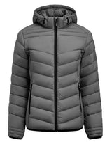 Printer Essentials Ladies Base Jacket — Steel Grey