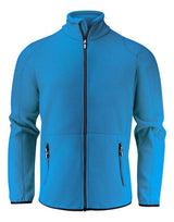 Printer Mens Speedway Fleece Jacket — Ocean Blue