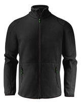 Printer Mens Speedway Fleece Jacket — Black