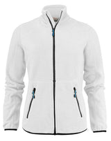 Printer Ladies Speedway Fleece Jacket — White