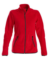 Printer Ladies Speedway Fleece Jacket — Red