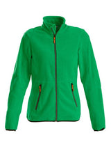 Printer Ladies Speedway Fleece Jacket — Fresh Green