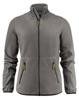 Printer Ladies Speedway Fleece Jacket — Steel Grey