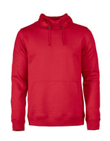 Printer Mens Fastpitch Hooded Sweater — Red
