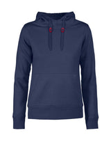 Printer Ladies Fastpitch Hooded Sweater — Navy